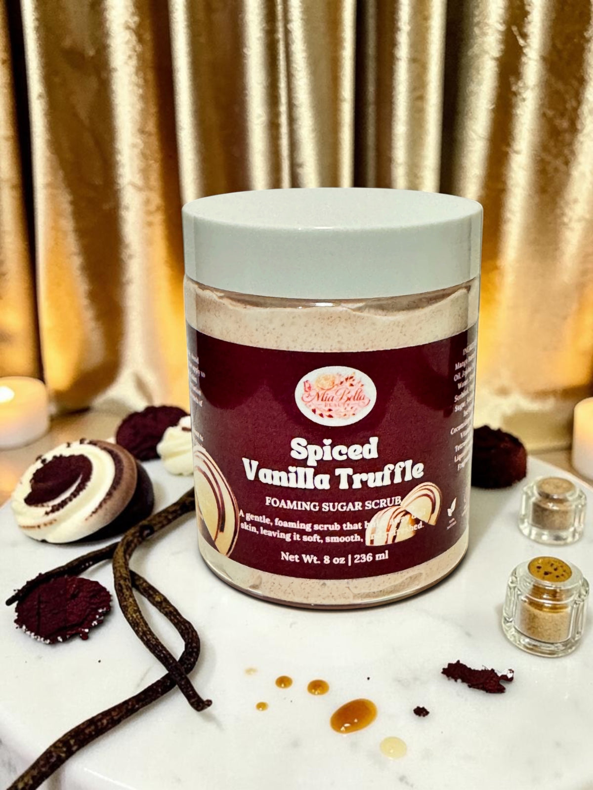 Spiced Vanilla Truffle Scrub