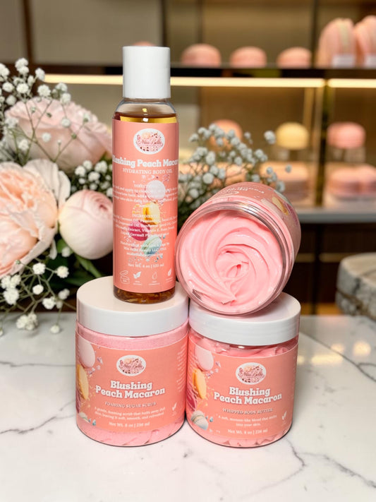 Blushing Peach Macaron Bundle